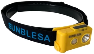 Sunblesa Rechargeable LED Headlamp 400 Lumens - Ultra Lightweight 40g USB Headlight Waterproof IP65 Hands-Free with Red Green White Light for Camping Hiking Running Emergency Sunblesa Rechargeable LED Headlamp 400 Lumens - Ultra Lightweight 40g USB Headlight Waterproof IP65 Hands-Free with Red Green White Light for Camping Hiking Running Emergency