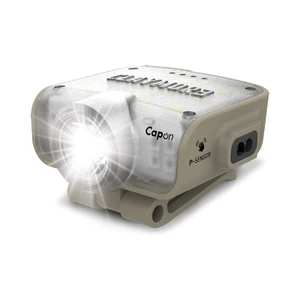 Claymore Capon 80C (Tan) - LED Rechargeable Clip-On Cap Headlamp, Lightweight Hat Light for Camping, Running, Emergency & Industrial Use, Waterproof, Hands-Free Sensor, 45 Hours Battery Life. Claymore Capon 80C (Tan) - LED Rechargeable Clip-On Cap Headlamp, Lightweight Hat Light for Camping, Running, Emergency & Industrial Use, Waterproof, Hands-Free Sensor, 45 Hours Battery Life.