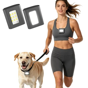HOKOILN 2 Pack Outdoor Night Running Lights, LED Running Lights for Runners with Rechargeable Battery for Camping, Hiking, Walking, Jogging, Outdoor Adventure HOKOILN 2 Pack Outdoor Night Running Lights, LED Running Lights for Runners with Rechargeable Battery for Camping, Hiking, Walking, Jogging, Outdoor Adventure