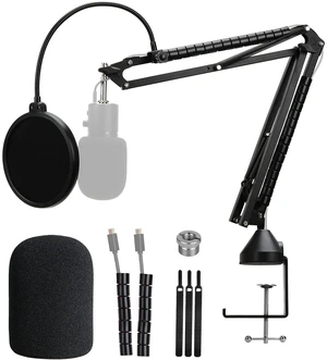 Razer Seiren X Boom Arm with Pop Filter - Professional Mic Stand for Broadcasting and Recording by YOUSHARES Razer Seiren X Boom Arm with Pop Filter - Professional Mic Stand for Broadcasting and Recording by YOUSHARES