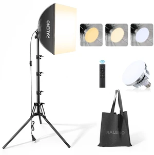 16"x16" Softbox Photography Lighting Kit for Video Recording Studio | 2500K-7500K & 2.4G Remote Studio light , 50W & CRI97 Adjustable LED Bulb for Video Recording Photography Shooting Streaming 16"x16" Softbox Photography Lighting Kit for Video Recording Studio | 2500K-7500K & 2.4G Remote Studio light , 50W & CRI97 Adjustable LED Bulb for Video Recording Photography Shooting Streaming