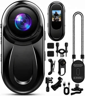 Mini Body Camera 1080P, Thumb Action Camera 512G for Motorcycle/Bike | Wearable Cam Lightweight 26g POV Video Recorder with 360° Rotating Clip & Magnetic Clip for Cycling/Riding/Pet Walking Mini Body Camera 1080P, Thumb Action Camera 512G for Motorcycle/Bike | Wearable Cam Lightweight 26g POV Video Recorder with 360° Rotating Clip & Magnetic Clip for Cycling/Riding/Pet Walking