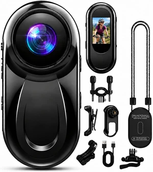 zakotu Mini Body Camera 1080P, Thumb Action Camera 512G for Motorcycle/Bike | Wearable Cam Lightweight 26g POV Video Recorder with 360° Rotating Clip & Magnetic Clip for Cycling/Riding/Pet Walking zakotu Mini Body Camera 1080P, Thumb Action Camera 512G for Motorcycle/Bike | Wearable Cam Lightweight 26g POV Video Recorder with 360° Rotating Clip & Magnetic Clip for Cycling/Riding/Pet Walking