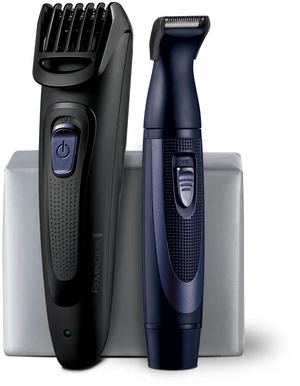 Remington Rechargeable Beard Trimmer Kit, Mustache, Nose Hair, Detailing | Bonus Battery Nose Trimmer, Adjustable Comb with 9 Length Settings, Self-Sharpening Blades, Up to 45 Minutes Cordless Use Remington Rechargeable Beard Trimmer Kit, Mustache, Nose Hair, Detailing | Bonus Battery Nose Trimmer, Adjustable Comb with 9 Length Settings, Self-Sharpening Blades, Up to 45 Minutes Cordless Use