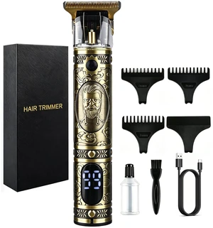 Daydayone Beard Trimmer for Men, Zero Gap T-Blade Professional Hair Clipper | Rechargeable with LED Display, 180-Min Runtime, all-Metal Body, Precision Edger Clippers, Beard Mustache & Hair Trimming Daydayone Beard Trimmer for Men, Zero Gap T-Blade Professional Hair Clipper | Rechargeable with LED Display, 180-Min Runtime, all-Metal Body, Precision Edger Clippers, Beard Mustache & Hair Trimming