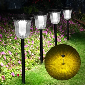 WTGEGF Solar Pathway Lights Outdoor Waterproof, 4 Pack Solar Garden Lights | 200LM Super Bright,Auto On/Off IP65 Waterproof 10-14 Hours Brightness Outdoor Solar Lights for Garden Yard Walkway Driveway WTGEGF Solar Pathway Lights Outdoor Waterproof, 4 Pack Solar Garden Lights | 200LM Super Bright,Auto On/Off IP65 Waterproof 10-14 Hours Brightness Outdoor Solar Lights for Garden Yard Walkway Driveway