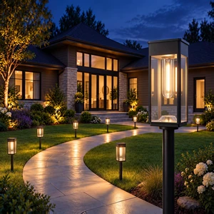 ALFIOT Solar Lights Outdoor Waterproof, 8 Pack, Warm White, 3 Heights, IP65 | For garden paths, solar garden lights offer auto on/off and 1124 h runtime after a full charge ALFIOT Solar Lights Outdoor Waterproof, 8 Pack, Warm White, 3 Heights, IP65 | For garden paths, solar garden lights offer auto on/off and 1124 h runtime after a full charge