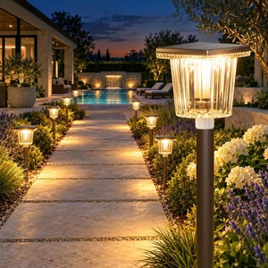 ALFIOT Solar Lights Outdoor, 8 Pack, Switchable Warm & Cool White, IP65 | For garden paths, solar garden lights offer warm/cool white switching on each light and 1228 h runtime after a full charge ALFIOT Solar Lights Outdoor, 8 Pack, Switchable Warm & Cool White, IP65 | For garden paths, solar garden lights offer warm/cool white switching on each light and 1228 h runtime after a full charge