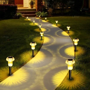 Lffital 16Pack Mushroom Solar Lights Outdoor 3000K Warm White Pathway Decor | Auto On/Off, Halloween Decorations, Solar Garden Lights Waterproof Yard Lighting for Women Outside Yard Path Landscape Lffital 16Pack Mushroom Solar Lights Outdoor 3000K Warm White Pathway Decor | Auto On/Off, Halloween Decorations, Solar Garden Lights Waterproof Yard Lighting for Women Outside Yard Path Landscape