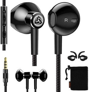 LUDOS SPECTA Wired Earbuds in-Ear Headphones, 5 Years Warranty, Earphones with Microphone for Clear Calls, Noise Isolating, for iPhone, iPad, Samsung, Laptop, School Students, Kids, Women, Small Ears LUDOS SPECTA Wired Earbuds in-Ear Headphones, 5 Years Warranty, Earphones with Microphone for Clear Calls, Noise Isolating, for iPhone, iPad, Samsung, Laptop, School Students, Kids, Women, Small Ears