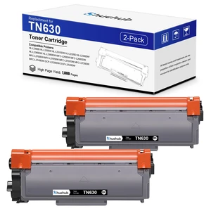 TN630 Black Toner Cartridge Replacement for Brother TN 630 TN-630 Toner for HL-L2300D HL-L2305W HL-L2320D HL-L2360DW HL-L2380DW MFC-L2680W MFC-L2700DW MFC-L2720DW DCP-L2540DW Printer - 2 Pack TN630 Black Toner Cartridge Replacement for Brother TN 630 TN-630 Toner for HL-L2300D HL-L2305W HL-L2320D HL-L2360DW HL-L2380DW MFC-L2680W MFC-L2700DW MFC-L2720DW DCP-L2540DW Printer - 2 Pack