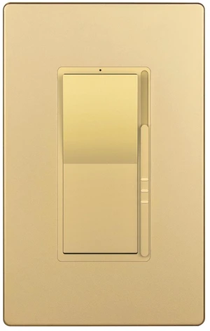 TOPGREENER 300W LED Dimmer Light Switch, Single Pole/3-Way, Gold, 1 Pack | Smooth preset dimming for dimmable LED/CFL and incandescent/halogen bulbs, with locator light;No neutral required TOPGREENER 300W LED Dimmer Light Switch, Single Pole/3-Way, Gold, 1 Pack | Smooth preset dimming for dimmable LED/CFL and incandescent/halogen bulbs, with locator light;No neutral required