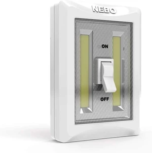 FlipIt 400 Light Switches, 2-Pack, 400 Lumen Wireless LED Light Switch | 400 Lumen, 20 Hour Run Time, Stick-On LED Wall Light, Cordless Lighting, Closets, Cabinets, Attics & Garages, Includes 3x AAA FlipIt 400 Light Switches, 2-Pack, 400 Lumen Wireless LED Light Switch | 400 Lumen, 20 Hour Run Time, Stick-On LED Wall Light, Cordless Lighting, Closets, Cabinets, Attics & Garages, Includes 3x AAA