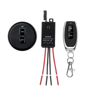 dstfuy Mini Wireless Switch,5V/12V/48V/10A Relay Remote Switch. | 328FT Long Range for Track Lights, ,Car Led Light ,Patio Lights,Fan,Pump. dstfuy Mini Wireless Switch,5V/12V/48V/10A Relay Remote Switch. | 328FT Long Range for Track Lights, ,Car Led Light ,Patio Lights,Fan,Pump.
