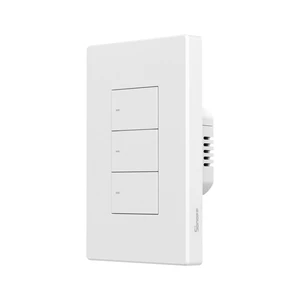SONOFF Matter Smart Light Switch, 2.4GHz WiFi Light Switch, Neutral Wire Required Interruptor Inteligente, Smart Life Light Switch Compatible with Alexa and Google Home, 3 Gang M5-3C-120W SONOFF Matter Smart Light Switch, 2.4GHz WiFi Light Switch, Neutral Wire Required Interruptor Inteligente, Smart Life Light Switch Compatible with Alexa and Google Home, 3 Gang M5-3C-120W