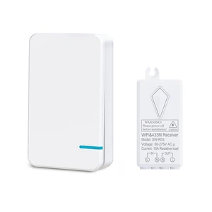 Thinkbee Smart Light Switch 2.4GHz WiFi Wireless Switch Kit, 1000W LED Load | Compatible with Alexa, Google Assistant and IFTTT, Outdoor 984ft Indoor 656ft Remote Control, No Hub Required,Ceiling Lamp Thinkbee Smart Light Switch 2.4GHz WiFi Wireless Switch Kit, 1000W LED Load | Compatible with Alexa, Google Assistant and IFTTT, Outdoor 984ft Indoor 656ft Remote Control, No Hub Required,Ceiling Lamp