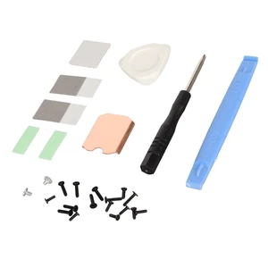 Steam Deck SSD Heatsink Thermal Pad, M.2 2230 NVME SSD Copper Heat Sink Cooling Thermal Pastes Back Cover Opening Tools, Replacements Screwdriver Repair Kit for SSD Steam Deck SSD Heatsink Thermal Pad, M.2 2230 NVME SSD Copper Heat Sink Cooling Thermal Pastes Back Cover Opening Tools, Replacements Screwdriver Repair Kit for SSD