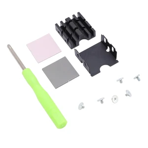 M.2 2230 SSD Heatsink Cooler, Aluminum Alloy Double Sided Heat Sink with Thermal Silicone Pad, Compatible with M.2 SSD for Laptop M.2 2230 SSD Heatsink Cooler, Aluminum Alloy Double Sided Heat Sink with Thermal Silicone Pad, Compatible with M.2 SSD for Laptop