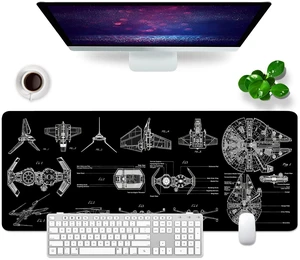 Black Gaming Mouse Pad Large Mouse Pad XL Desk Mat 31.5x11.8x0.12 inch Large Desk Pad Design Keyboard Pad (Design -5) Black Gaming Mouse Pad Large Mouse Pad XL Desk Mat 31.5x11.8x0.12 inch Large Desk Pad Design Keyboard Pad (Design -5)