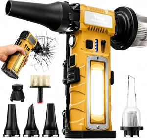 7-in-1 Compressed Air Duster 300000RPM, Rechargeable Air Duster 8000mAh with 5 Nozzles,Stepless Speed Control, Cordless Air Blower Duster for PC Keyboard Car Detailing Vents Electronics Cleaning 7-in-1 Compressed Air Duster 300000RPM, Rechargeable Air Duster 8000mAh with 5 Nozzles,Stepless Speed Control, Cordless Air Blower Duster for PC Keyboard Car Detailing Vents Electronics Cleaning