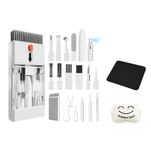 Computer Cleaning Set - Keyboard Cleaning Kit - Mouse Pad - Wrist Rest | Workspace Accessories - Electronics Maintenance Tools - Leather Surface - Typing Cushion - Workplace Professionals Computer Cleaning Set - Keyboard Cleaning Kit - Mouse Pad - Wrist Rest | Workspace Accessories - Electronics Maintenance Tools - Leather Surface - Typing Cushion - Workplace Professionals
