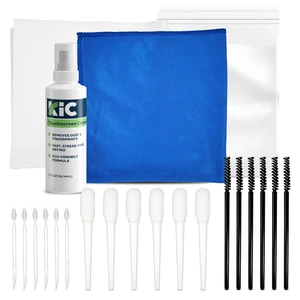 KICTeam EV Charger Cleaning Kit | Cleaning Brushes, Cleaning Swabs, Scraper & Pick Tools, EV Touchscreen Cleaner, Microfiber Screen Cloths - K2-KEVCZ1 KICTeam EV Charger Cleaning Kit | Cleaning Brushes, Cleaning Swabs, Scraper & Pick Tools, EV Touchscreen Cleaner, Microfiber Screen Cloths - K2-KEVCZ1