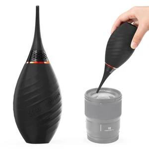 K&F CONCEPT Soft Tip Strong Air Blower with Long Nozzle,Highly Elastic | Made of Silicone Material,Dual-Valve Silicone Blower,Ergonomic Design for a Comfortable Grip,for Cleaning Lenses Filters,MB02 K&F CONCEPT Soft Tip Strong Air Blower with Long Nozzle,Highly Elastic | Made of Silicone Material,Dual-Valve Silicone Blower,Ergonomic Design for a Comfortable Grip,for Cleaning Lenses Filters,MB02