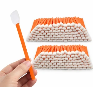 Kristen 200 PCS Lint-Free Foam Cleaning Swabs,Orange | For printer heads, rollers, ink paths, camera lenses, sensors, keyboards, vents, and precision equipment Kristen 200 PCS Lint-Free Foam Cleaning Swabs,Orange | For printer heads, rollers, ink paths, camera lenses, sensors, keyboards, vents, and precision equipment