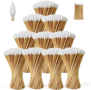 PINGMIC Gun Cleaning Swabs, 6" Long Cotton Swab, 1000 PCS Bamboo Sticks | Gun Cleaning Supplies,Sturdy,Lint-Free,Precision Cleaning,Pointed Tips for Firearm,Electronics,Crafts,Art& Crafts PINGMIC Gun Cleaning Swabs, 6" Long Cotton Swab, 1000 PCS Bamboo Sticks | Gun Cleaning Supplies,Sturdy,Lint-Free,Precision Cleaning,Pointed Tips for Firearm,Electronics,Crafts,Art& Crafts