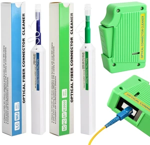 3pcs Fiber Optic Cleaner Pen Kit,2.5/1.25mm SC FC ST LC Connector Cleaner 3pcs Fiber Optic Cleaner Pen Kit,2.5/1.25mm SC FC ST LC Connector Cleaner
