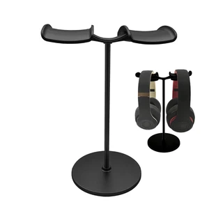 Dual Headphone Stand for Desk | Stable, Portable, Space Saving, Multi Headphone Holder, Home, Office, Desktop, Gaming Setup Dual Headphone Stand for Desk | Stable, Portable, Space Saving, Multi Headphone Holder, Home, Office, Desktop, Gaming Setup