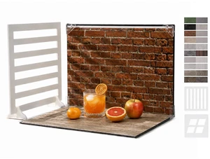 Product Photography Backdrops 16x11.5 in, Food Photo Backdrop Board Kit | 10pcs Double-Sided ,Tabletop background for Jewelry, Cosmetics, Candles, Crafts and UGC Content creators and small businesses Product Photography Backdrops 16x11.5 in, Food Photo Backdrop Board Kit | 10pcs Double-Sided ,Tabletop background for Jewelry, Cosmetics, Candles, Crafts and UGC Content creators and small businesses