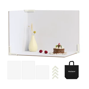 Metlakat 3-Pack White Photography Backdrop Board, 12 x 12 and 12 x 16 in | Double-Sided Background Panels with 4 L-Shaped Clips and Storage Bag for Product and Food Photos Metlakat 3-Pack White Photography Backdrop Board, 12 x 12 and 12 x 16 in | Double-Sided Background Panels with 4 L-Shaped Clips and Storage Bag for Product and Food Photos