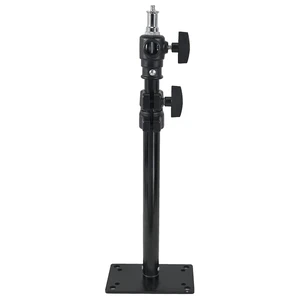 FIEWSZIHU Camera Ceiling Wall Mount Light Stand 14.1-21.6inches/36-55 cm with 1/4 inch to 3/8 inch Universal Adapter Photography Arm for Photo Studio Video Light, Flash, Ring Light, Reflector FIEWSZIHU Camera Ceiling Wall Mount Light Stand 14.1-21.6inches/36-55 cm with 1/4 inch to 3/8 inch Universal Adapter Photography Arm for Photo Studio Video Light, Flash, Ring Light, Reflector