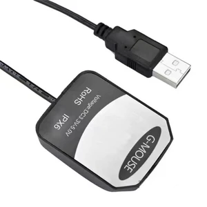 AJMRTC G-Mouse USB GPS Receiver Module, IPX6 Waterproof GPS Antenna, DC3.3V/5V, for Android Car Stereo Navigation, Supports Google Maps, Laptop PC Navigation AJMRTC G-Mouse USB GPS Receiver Module, IPX6 Waterproof GPS Antenna, DC3.3V/5V, for Android Car Stereo Navigation, Supports Google Maps, Laptop PC Navigation