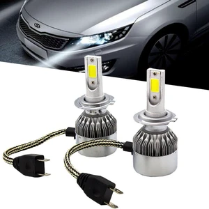 AJMRTC 2Pack C6 H7 LED Headlight Bulbs Conversion Kit, 72W/Pair 7600LM 6000K Cool White, IP68 Waterproof 360 Degree Beam, Plug and Play All-in-One Replacement for Halogen & HID Xenon AJMRTC 2Pack C6 H7 LED Headlight Bulbs Conversion Kit, 72W/Pair 7600LM 6000K Cool White, IP68 Waterproof 360 Degree Beam, Plug and Play All-in-One Replacement for Halogen & HID Xenon