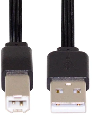 AJMRTC 13cm USB 2.0 Type A Male to Type B Male Flat Slim FPC Data Cable, Flexible FPC Ribbon Cord, High Speed USB2.0 Transfer Wire for Printer, Scanner, External Hard Disk and USB-B Interface Devices AJMRTC 13cm USB 2.0 Type A Male to Type B Male Flat Slim FPC Data Cable, Flexible FPC Ribbon Cord, High Speed USB2.0 Transfer Wire for Printer, Scanner, External Hard Disk and USB-B Interface Devices