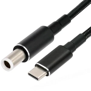 AJMRTC USB-C 100W 20V Input to DC 7.4*5.0mm PD Charging Cable, Max 65W Output, QC PD Trigger Type-C to DC 7.4x5.0mm Barrel Power Cord 1.8M for Laptop, PD Power Bank, Type-C Wall Charger AJMRTC USB-C 100W 20V Input to DC 7.4*5.0mm PD Charging Cable, Max 65W Output, QC PD Trigger Type-C to DC 7.4x5.0mm Barrel Power Cord 1.8M for Laptop, PD Power Bank, Type-C Wall Charger