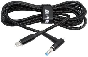 AJMRTC USB-C 100W 20V Input to DC 4.5*3.0mm PD Charging Cable, Max 65W Output, QC PD Trigger Type-C to DC 4.5x3.0mm Barrel Power Cord for HP Laptop, PD Power Bank, Type-C Wall Charger AJMRTC USB-C 100W 20V Input to DC 4.5*3.0mm PD Charging Cable, Max 65W Output, QC PD Trigger Type-C to DC 4.5x3.0mm Barrel Power Cord for HP Laptop, PD Power Bank, Type-C Wall Charger