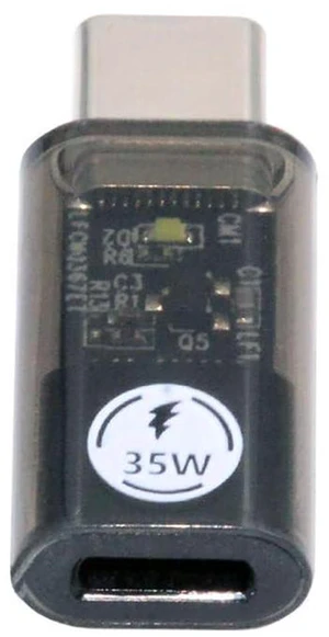 AJMRTC 480Mbps USB-C Male Transparent LED to 8Pin Female Adapter, 35W Power & Data Transfer Connector Compatible with iPhone 15 Series, Android Smartphones and Tablets AJMRTC 480Mbps USB-C Male Transparent LED to 8Pin Female Adapter, 35W Power & Data Transfer Connector Compatible with iPhone 15 Series, Android Smartphones and Tablets