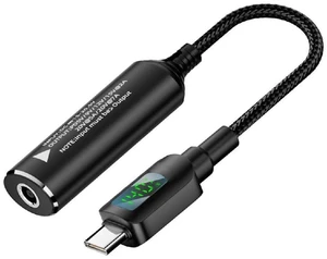 AJMRTC DC 4.5x3.0mm Input to USB-C Output Cable with Smart LED Power Display, PD 20V/7A Fast Charging Cord, DC to Type-C Converter Wire for Laptops, Smartphones and Tablets AJMRTC DC 4.5x3.0mm Input to USB-C Output Cable with Smart LED Power Display, PD 20V/7A Fast Charging Cord, DC to Type-C Converter Wire for Laptops, Smartphones and Tablets