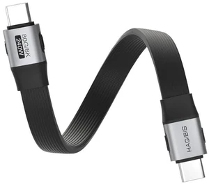 AJMRTC 0.33ft USB4 V2.0 USB-C Cable, 80Gbps Data, 8K@60Hz Video, 240W Fast Charging Cord, Compatible with Thunderbolt 5/4, for iPhone 17 16 15 Pro Max, iPad Pro, External SSD AJMRTC 0.33ft USB4 V2.0 USB-C Cable, 80Gbps Data, 8K@60Hz Video, 240W Fast Charging Cord, Compatible with Thunderbolt 5/4, for iPhone 17 16 15 Pro Max, iPad Pro, External SSD