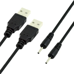 AJMRTC 2Pcs 150cm 24AWG USB 2.0 Type A Male to 5V DC 2.0x0.7mm Round Power Plug Cable, USB to DC Barrel Jack Charging Cord for Router, Camera, LED Strip, Smart Home Devices 5V Power Supply Wire AJMRTC 2Pcs 150cm 24AWG USB 2.0 Type A Male to 5V DC 2.0x0.7mm Round Power Plug Cable, USB to DC Barrel Jack Charging Cord for Router, Camera, LED Strip, Smart Home Devices 5V Power Supply Wire
