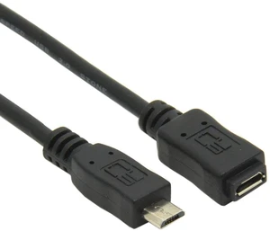 AJMRTC 50cm Full Pin Micro USB 2.0 5Pin Male to Female Extension Cable, M/F OTG Cord for Smartphone, Tablet, Charging and 480Mbps Data Transfer AJMRTC 50cm Full Pin Micro USB 2.0 5Pin Male to Female Extension Cable, M/F OTG Cord for Smartphone, Tablet, Charging and 480Mbps Data Transfer