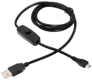 AJMRTC Micro USB 2.0 to Type-A Power Cable with On Off Switch Button, Micro 5Pin USB Cord DC 5V for Desk Lamp, USB Fan, Security Camera, LED Light and Low Power Micro USB Devices AJMRTC Micro USB 2.0 to Type-A Power Cable with On Off Switch Button, Micro 5Pin USB Cord DC 5V for Desk Lamp, USB Fan, Security Camera, LED Light and Low Power Micro USB Devices