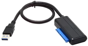AJMRTC USB 3.0 to 90 Degree Angled SATA 22 Pin Adapter Cable, SATA to USB Converter for 2.5" 3.5 Inch HDD SSD Hard Disk Drive, Suitable for Desktop, Laptop External Storage Connection AJMRTC USB 3.0 to 90 Degree Angled SATA 22 Pin Adapter Cable, SATA to USB Converter for 2.5" 3.5 Inch HDD SSD Hard Disk Drive, Suitable for Desktop, Laptop External Storage Connection