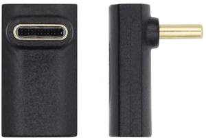 AJMRTC USB4 Type-C Male to Female Up & Down Angled Adapter, 40Gbps High Speed Data, 240W PD Power Delivery & 8K Video Output, USB4 90° Angled Extender Compatible with NS, Smartphone, Laptop & USB-C AJMRTC USB4 Type-C Male to Female Up & Down Angled Adapter, 40Gbps High Speed Data, 240W PD Power Delivery & 8K Video Output, USB4 90° Angled Extender Compatible with NS, Smartphone, Laptop & USB-C