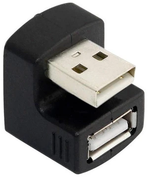 AJMRTC Down Angled USB 2.0 Adapter, USB A Male to Female Extension Connector, 90/180/360 Degree Rotatable Black USB-A Extender for Desktop Laptop USB Peripherals AJMRTC Down Angled USB 2.0 Adapter, USB A Male to Female Extension Connector, 90/180/360 Degree Rotatable Black USB-A Extender for Desktop Laptop USB Peripherals