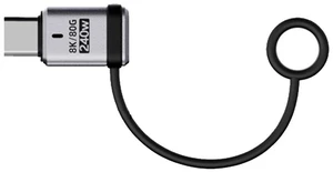 AJMRTC 90 Degree USB5.0 80Gbps Male to Female Extension Adapter with Lanyard Keychain, 240W PD Fast Charging, 16K 8K 5K Video Output, Backward Compatible with USB4.0 Thunderbolt3/4/5 for Laptop Dockin AJMRTC 90 Degree USB5.0 80Gbps Male to Female Extension Adapter with Lanyard Keychain, 240W PD Fast Charging, 16K 8K 5K Video Output, Backward Compatible with USB4.0 Thunderbolt3/4/5 for Laptop Dockin