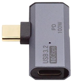 AJMRTC 1-to-2 USB-C Female OTG & PD Adapter, 100W PD Power Delivery,10Gbps High Speed Data, Type-C Splitter Hub for Laptops, Tablets, Smartphones and USB-C Peripherals